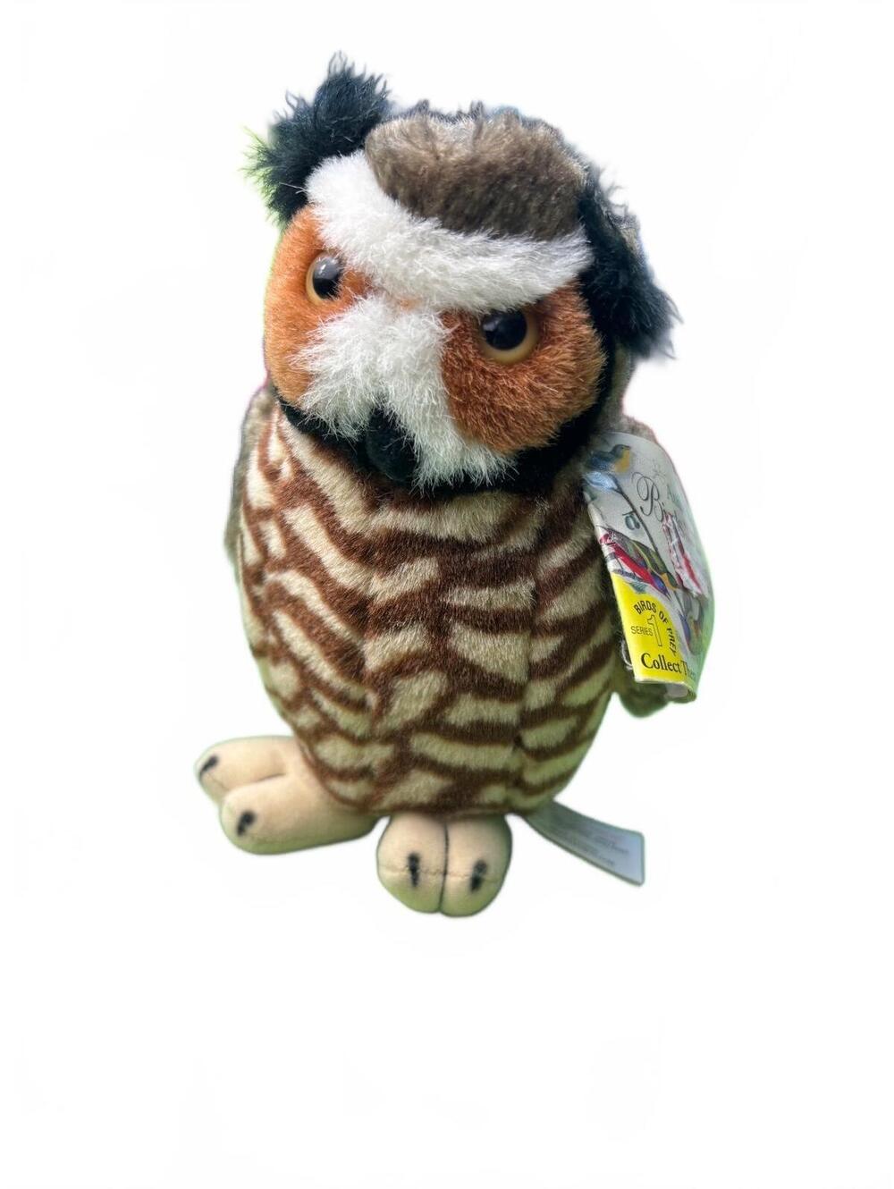 Wild Republic Audubon Birds Series 1 Great Horned Owl Plush